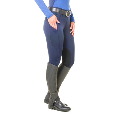 ADMIRAL -Kerrits Sit Tight WINDPRO KNEEPATCH - Wide Waist Band