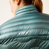 Ariat Womens Ideal Down Jacket - Iridescent Arctic/Silver Pine
