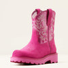 Ariat Womens FATBABY Boots - Hottest Pink/Pink Metallic