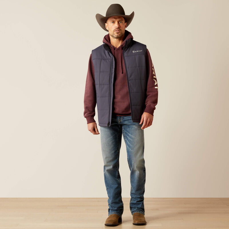 Ariat Mens Crius Insulated VEST - Odyssey Grey