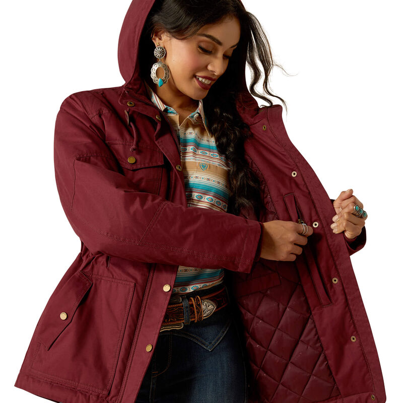 Ariat Womens Grizzly 2.0 Parka - Tawny Port