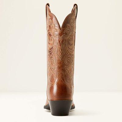 Ariat Womens ROUND UP SQUARE TOE Boots - Ready Russet