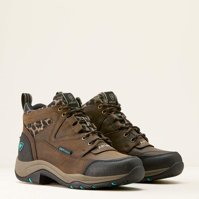 Ariat Womens Terrain H2O - Chocolate Camo Leopard