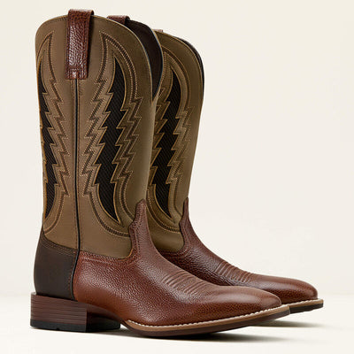 Ariat Mens DAKOTA VENTTEK BOOTS - Beasty Brown/Brown Bomber