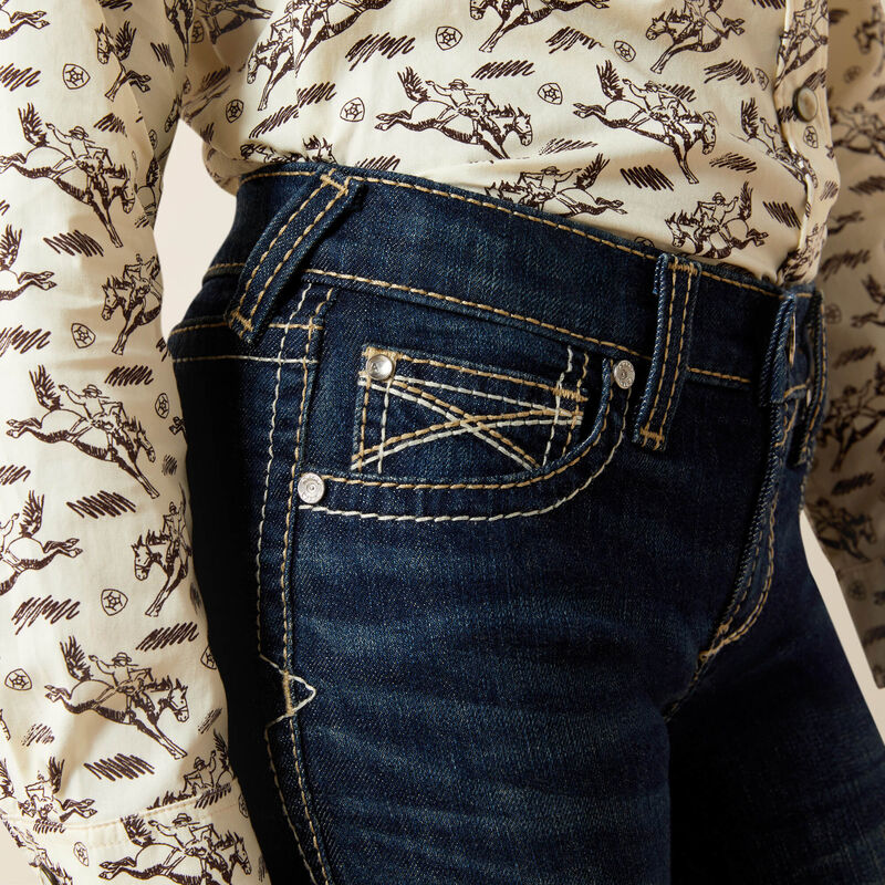 ARIAT Girls Jeans BOOT CUT ALINA - Colour: NAOMI