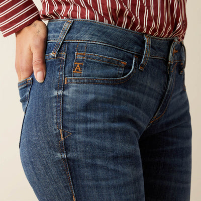 Ariat Womens BESSIE SLIM TROUSER PERFECT RISE Jean - Colour: iRVINE