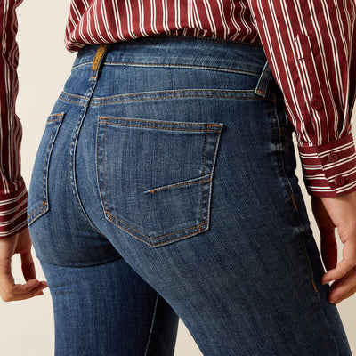 Ariat Womens BESSIE SLIM TROUSER PERFECT RISE Jean - Colour: iRVINE