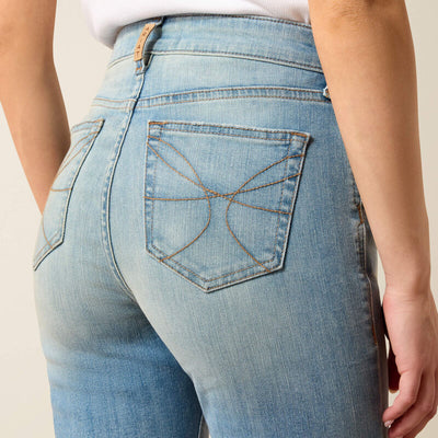 Ariat Womens MARNIE SLIM TROUSER HIGH RISE Jean - Colour: MARYLAND