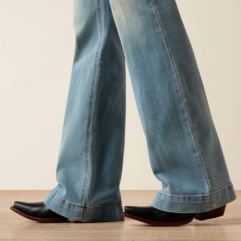 Ariat Womens MARNIE SLIM TROUSER HIGH RISE Jean - Colour: MARYLAND