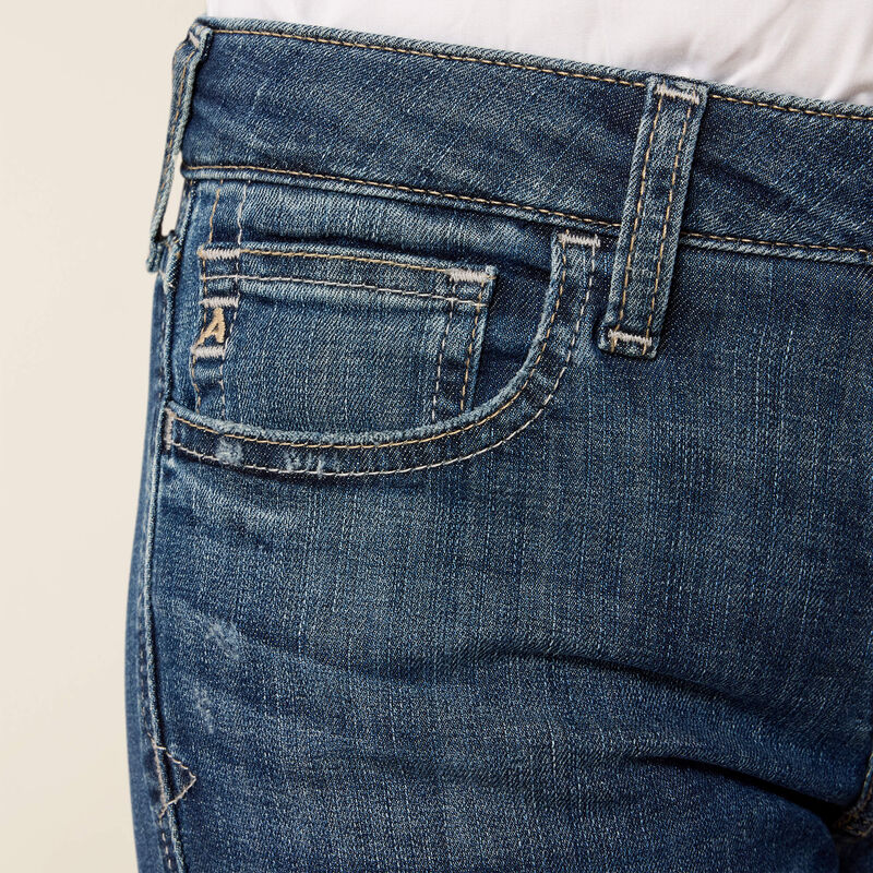Ariat Womens LELANI Perfect Rise TROUSER Jeans - Colour: Chelsea