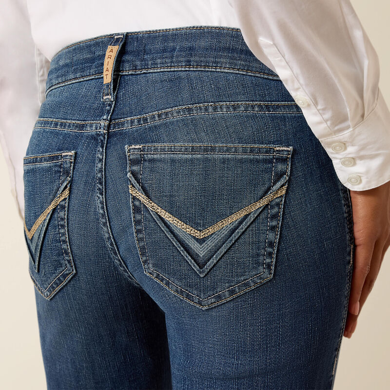 Ariat Womens LELANI Perfect Rise TROUSER Jeans - Colour: Chelsea