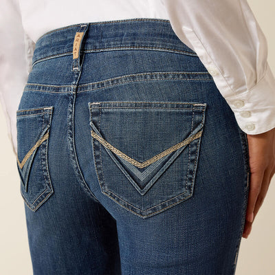 Ariat Womens LELANI Perfect Rise TROUSER Jeans - Colour: Chelsea