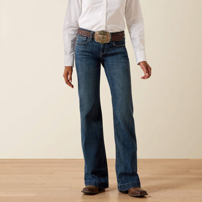Ariat Womens LELANI Perfect Rise TROUSER Jeans - Colour: Chelsea