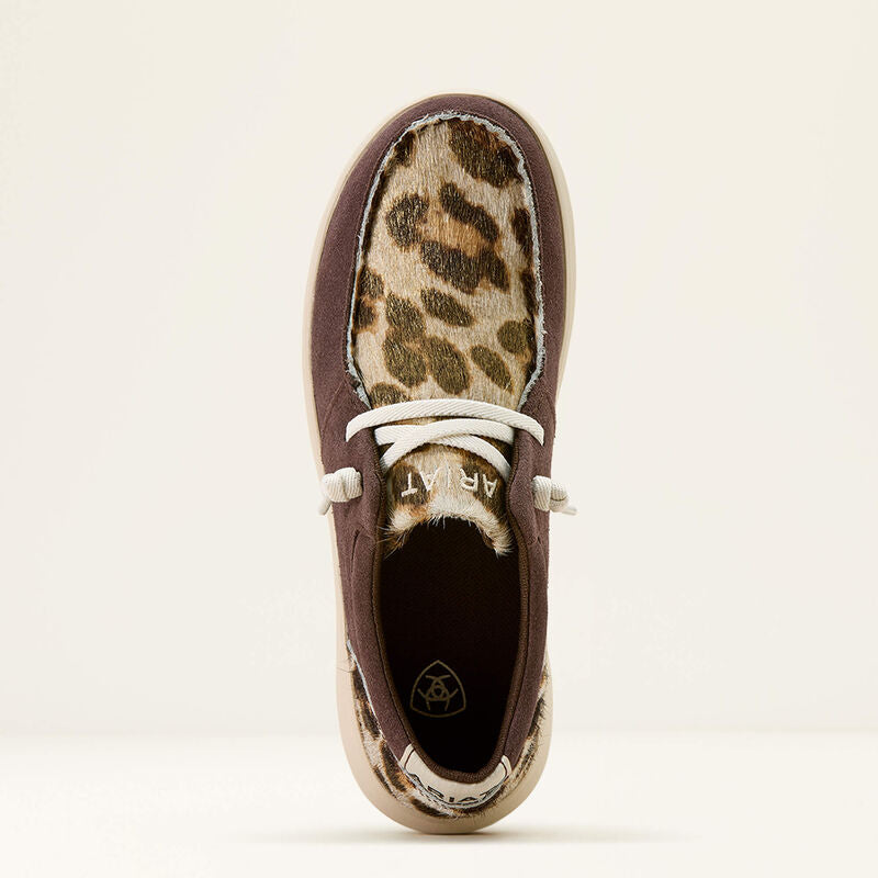 Ariat Womens HILO - Chocolate Smoke/Gilded Leopard Hair On