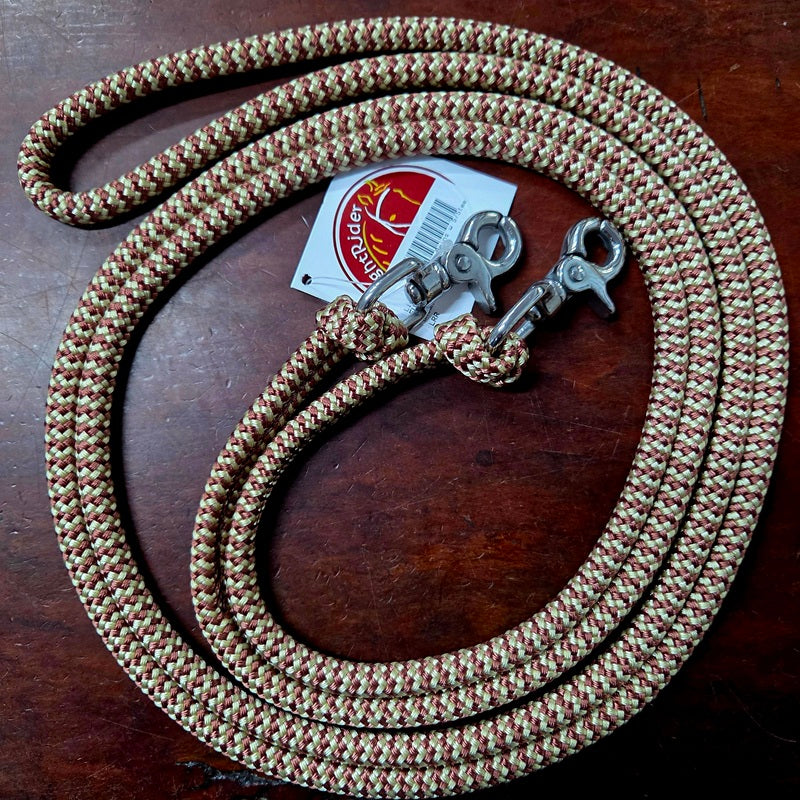 LightRider Rope Reins w S/Steel Clips