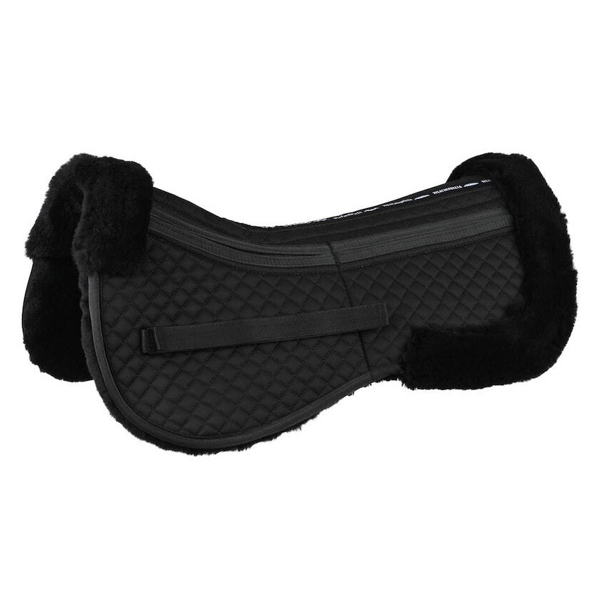 WeatherBeeta 4 Pocket Adjustable Half Pad 17 inch - BLACK