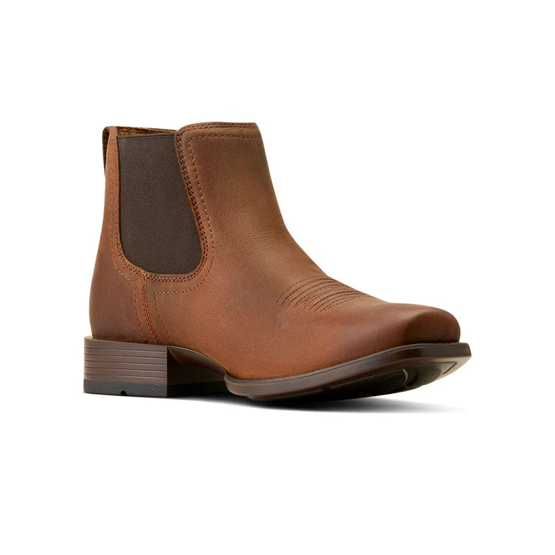 Ariat Mens BOOKER ULTRA SQUARE TOE - Rough Tan