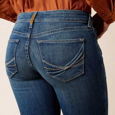 Ariat Womens LESLIE SLIM TROUSER PERFECT RISE Jean - Colour: VERMONT