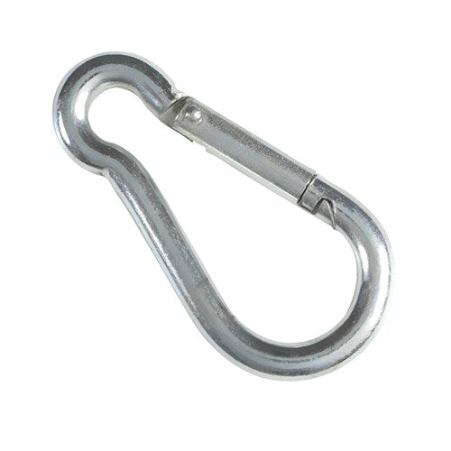 Fireman Snaphook 8mm Eye Overall Length 82mm