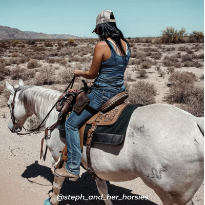 THE HORSE HOLSTER: PREMIUM LEATHER