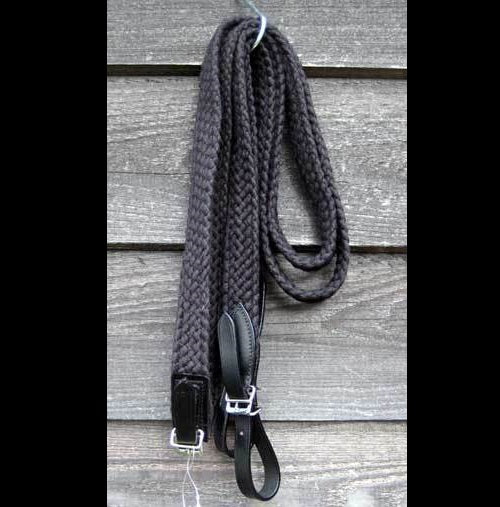 LightRider COTTON Reins - 3m with SS Fittings