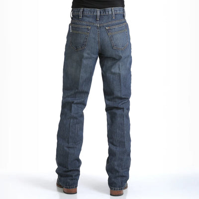 CINCH Mens WHITE DARK 34" LEG jeans - MB92834013
