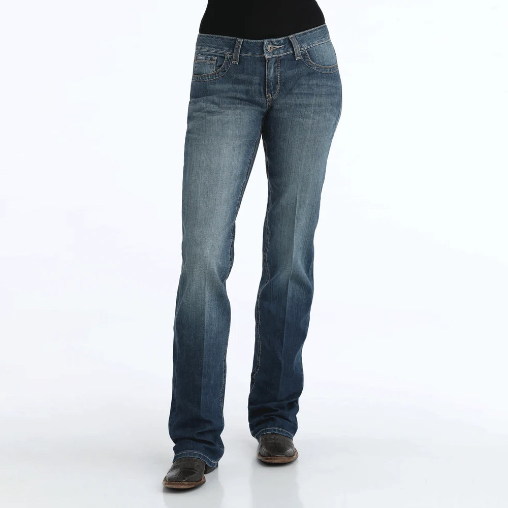 CINCH Womens ADA Mid Rise, Relaxed Fit Jeans L Leg (34") - MJ80252071