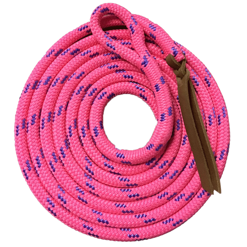 Nungar Knots Lead 12mm x 12FT Clipless - PINK/PURPLE