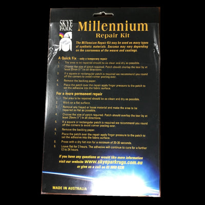 Millennium Synthetic Fabric Repair Patch Kit