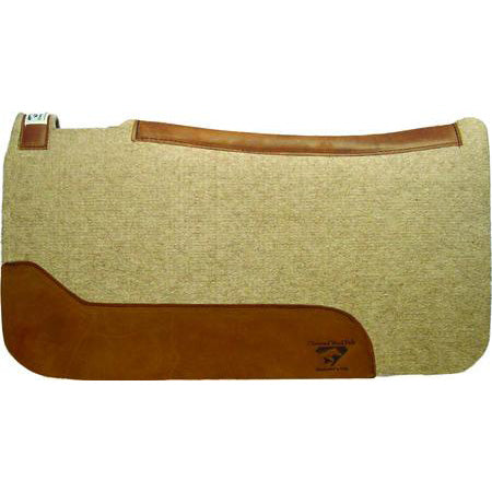 TB15 Contoured Cowboy 1/2 inch, 30x30 inch by Diamond Wool Pad Company