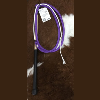 Tuff Whip with Half Cover Timber Handle 4FT2 by Stewart Bryant Whipmaking