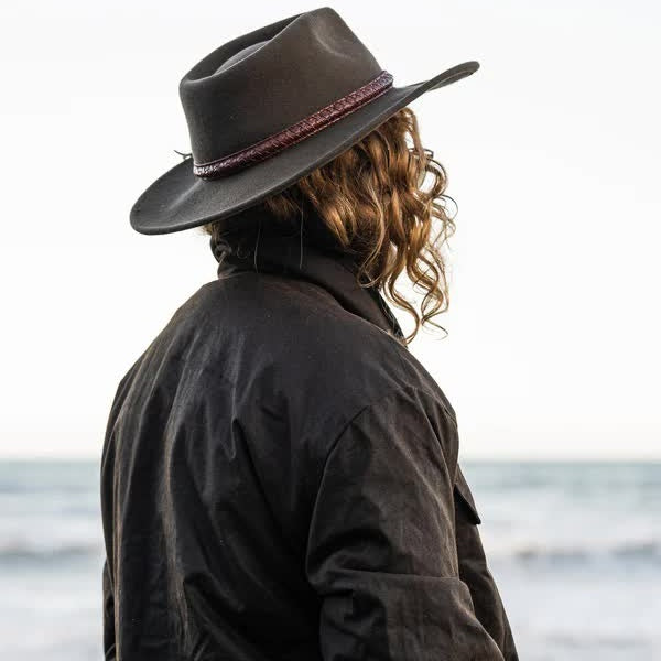 Dusty Rider Hat - Wool Tassy Crusher by Outback Trading Company