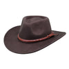 Dusty Rider Hat - Wool Tassy Crusher by Outback Trading Company