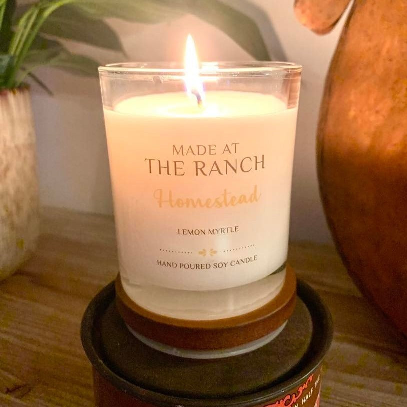 HOMESTEAD Hand Poured Soy Candle - by Made at the Ranch