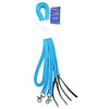 Nungar Knots Rope Reins Flat S/S Clips SPLIT 2m - BLUE