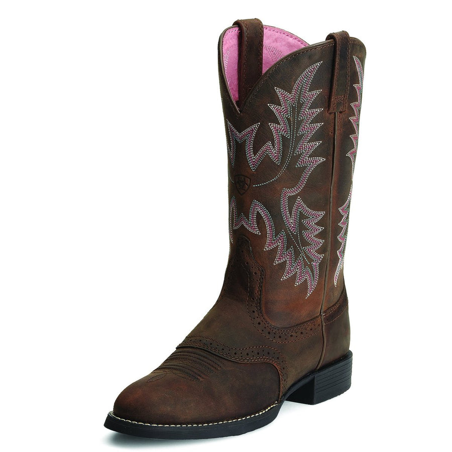 Ariat Womens Heritage Stockman - Driftwood Brown