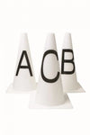 Dressage Cones - 8 letters
