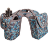 Cashel Saddle Bag Horn Bag with Lunch Bag and Bottle Holder - TRIBAL TEAL
