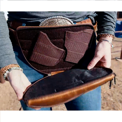 Cashel Leather Bum Bag - Fanny Pack