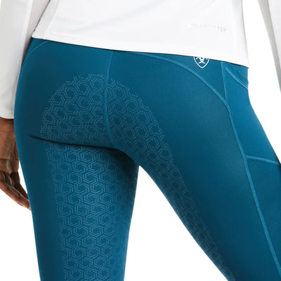 Ariat Womens EOS FULL SEAT TIGHTS - Colour: Eurasian Teal