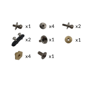 Hardware pack (Full Screw Set) for one Explora Magic boot