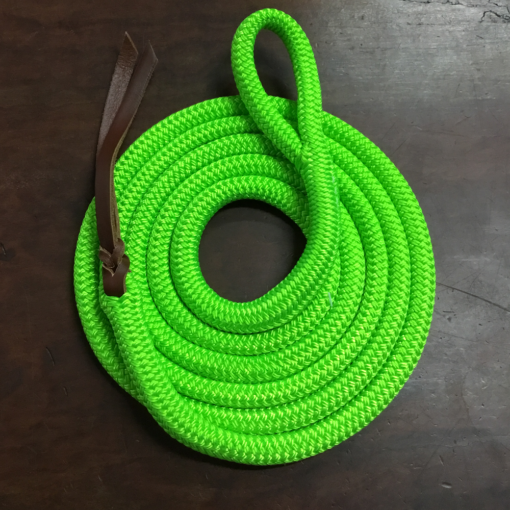 Nungar Knots Lead 12mm x 8FT Clipless - LIME