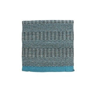 Fort Worth Double Weave Saddle Blanket 32x64" - TURQUOISE