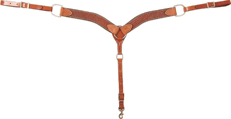 Cashel Breast Collar Basket Stamp in Chestnut