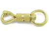 Brass Panic Snaphook - Overall length 3 1-4 inch or 82mm