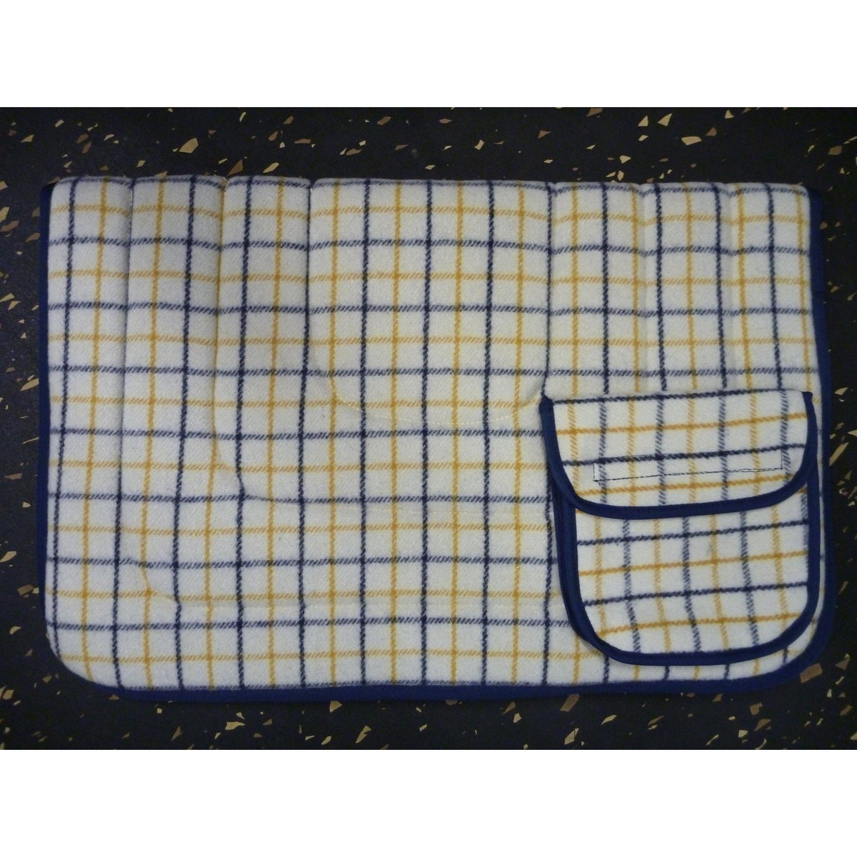 Skye Park Kersey Wool Saddle Cloth Rectangular 30x38 with pockets