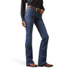 Ariat Womens REAL LEILA Jeans Perfect Rise Boot Cut Jeans - Colour: IRVINE