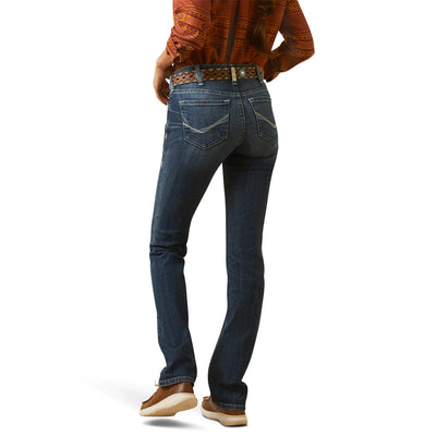 Ariat Womens REAL MADYSON Perfect Rise Straight Leg Jeans - Colour: Arkansas