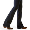 Ariat Womens REAL SELMA High Rise Boot Cut Leg Jeans - Colour: Rinse