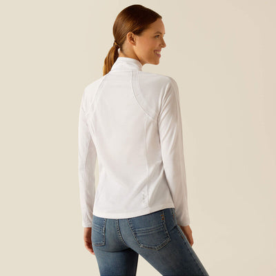 Ariat Womens SUNSTOPPER 3.0 LONG SLEEVE TOP - White